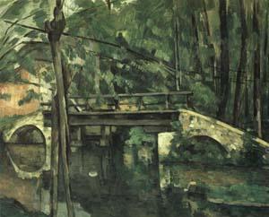 Paul Cezanne The Bridge at Maincy,near Melun Norge oil painting art